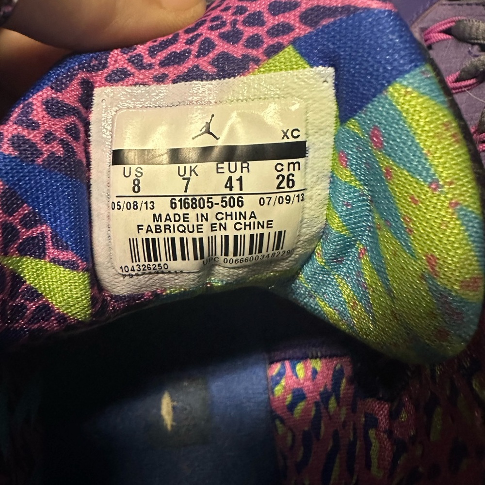 Jordan Athletic Shoes - Multicolor Pattern